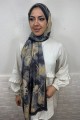 Desenli Bambu Şal 036G